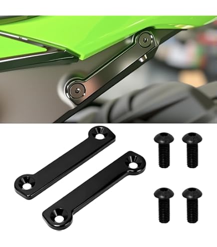Amazon.com: ALmart Motorcycle Exhaust Hanger Bracket, Carbon Fiber